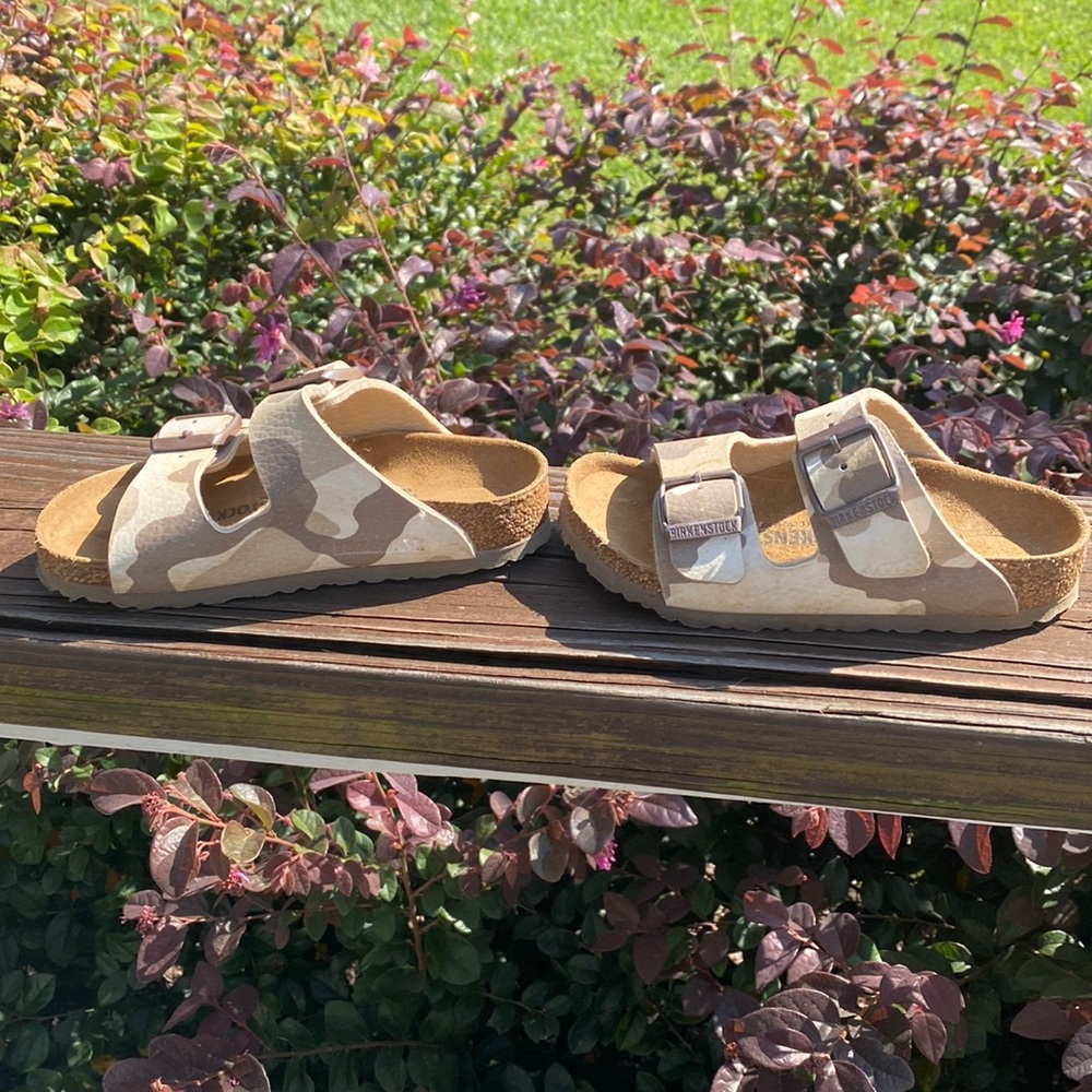 Birkenstock camouflage sandals size 26 165 c8